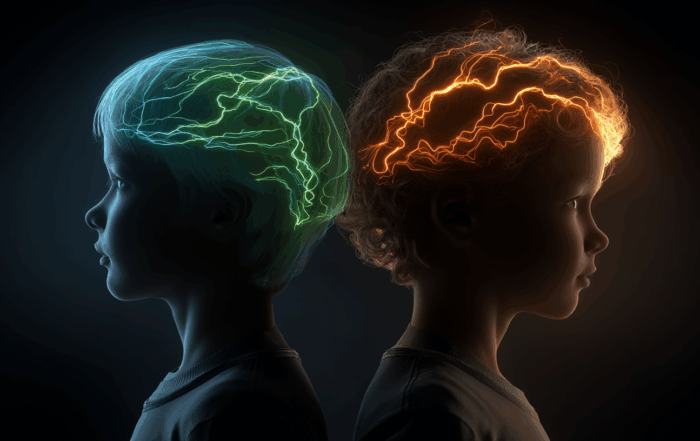 Illustrative image showing neural pathways during early years when reading intervention is most impactful.