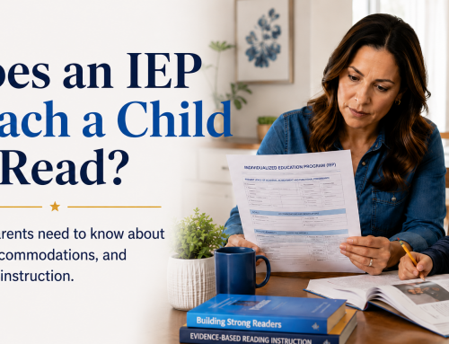 Does an IEP Actually Teach a Child to Read?
