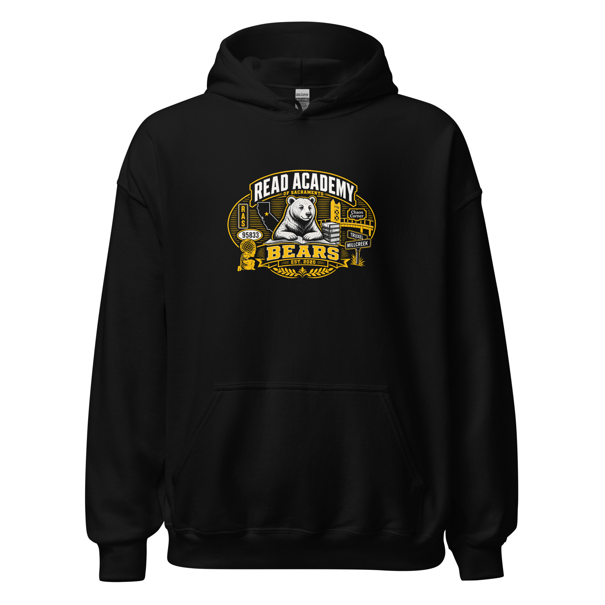 Unisex Hoodie - Bear - Image 2