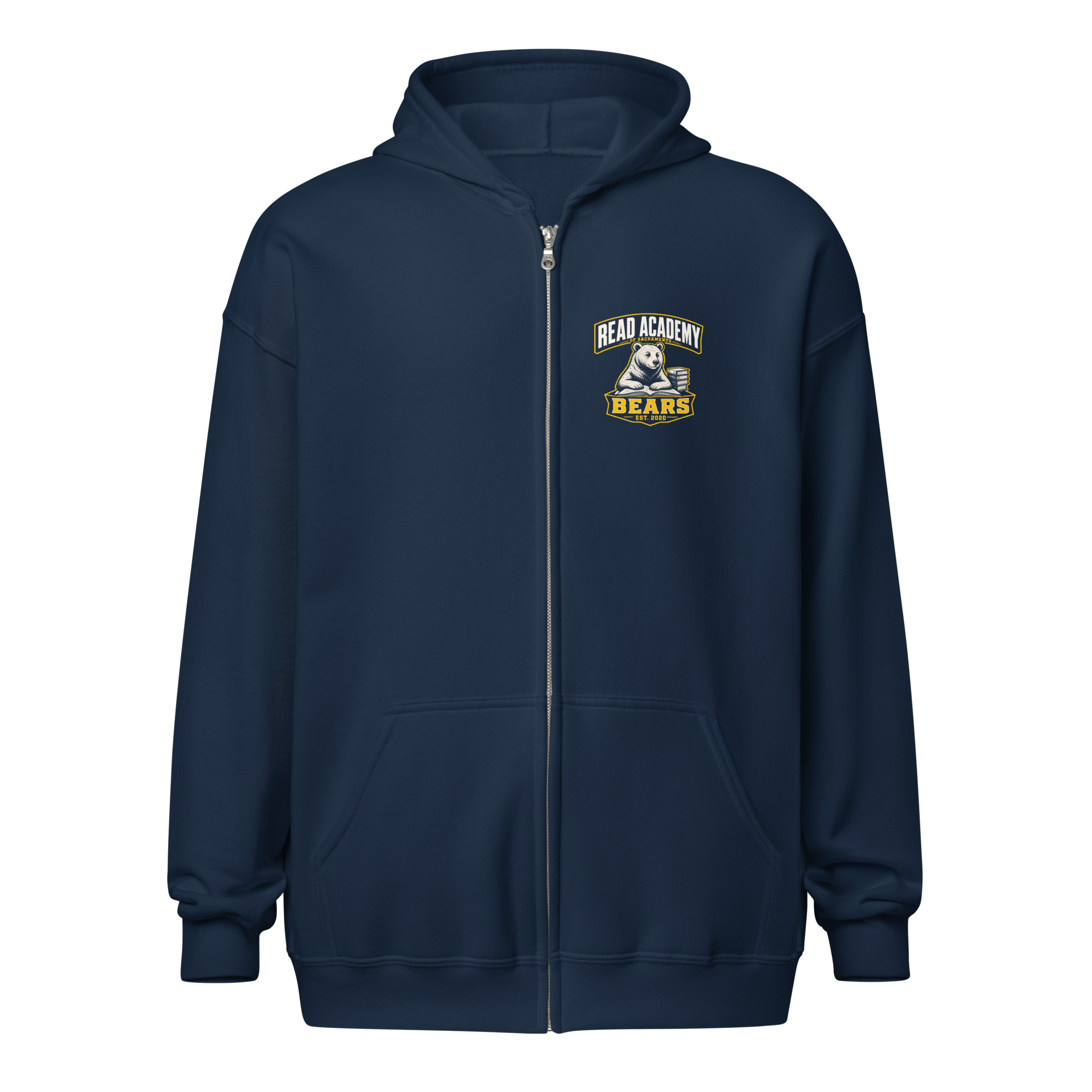 Unisex heavy blend zip hoodie - Bear