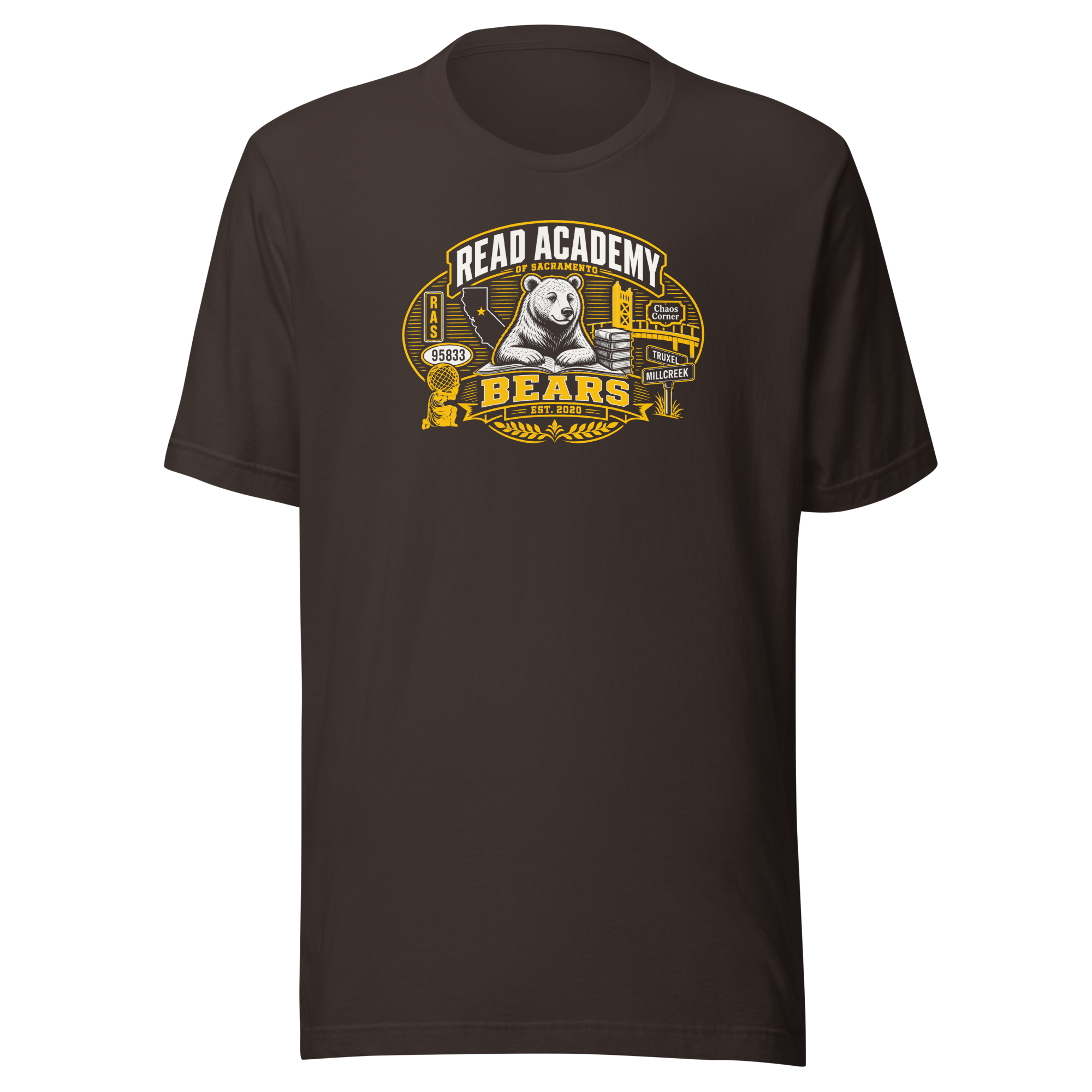 Chaos Bear Unisex T-Shirt - Image 4