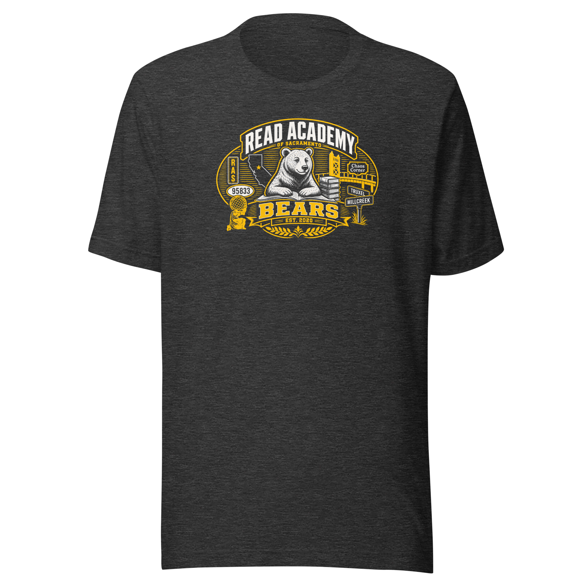 Chaos Bear Unisex T-Shirt - Image 6