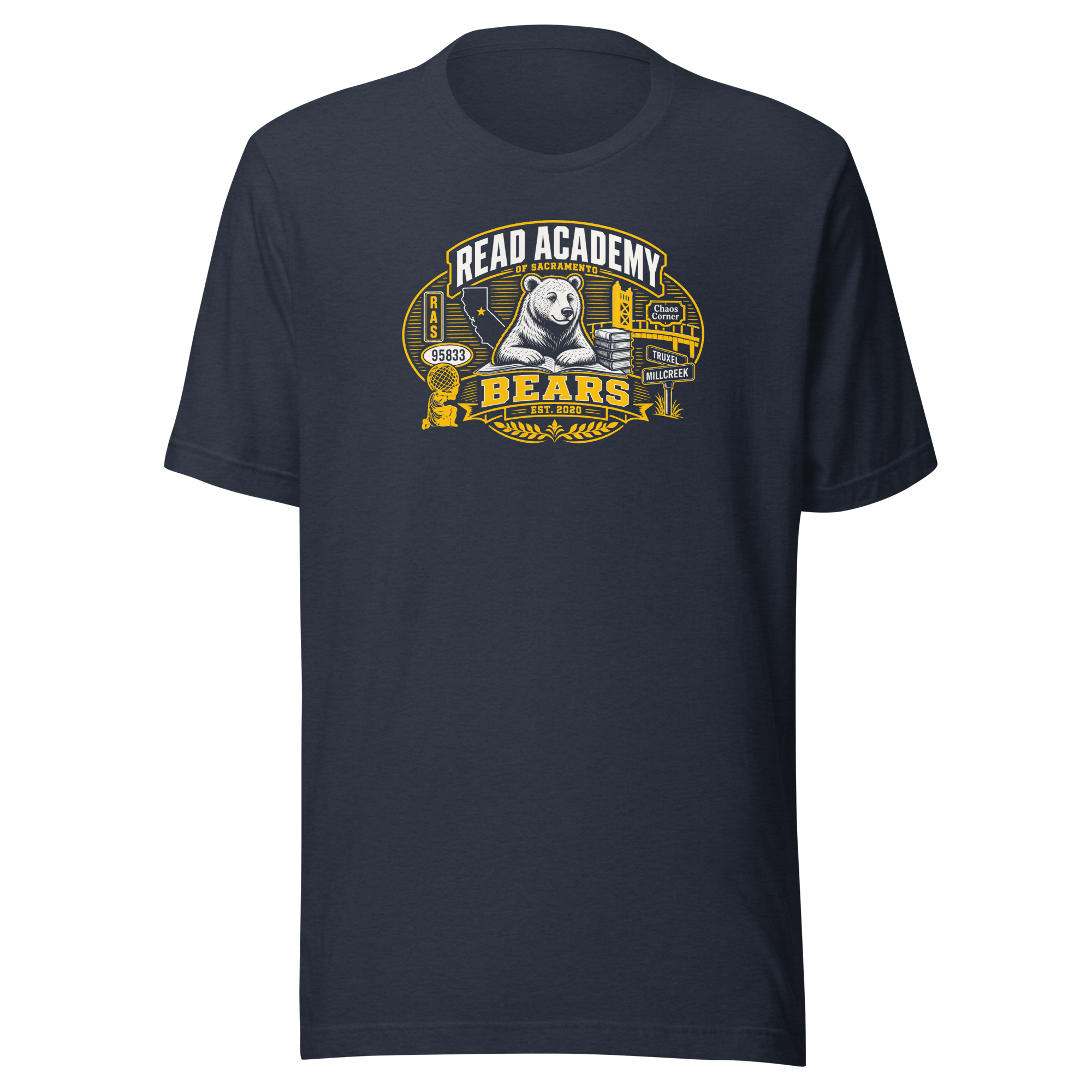 Chaos Bear Unisex T-Shirt - Image 5