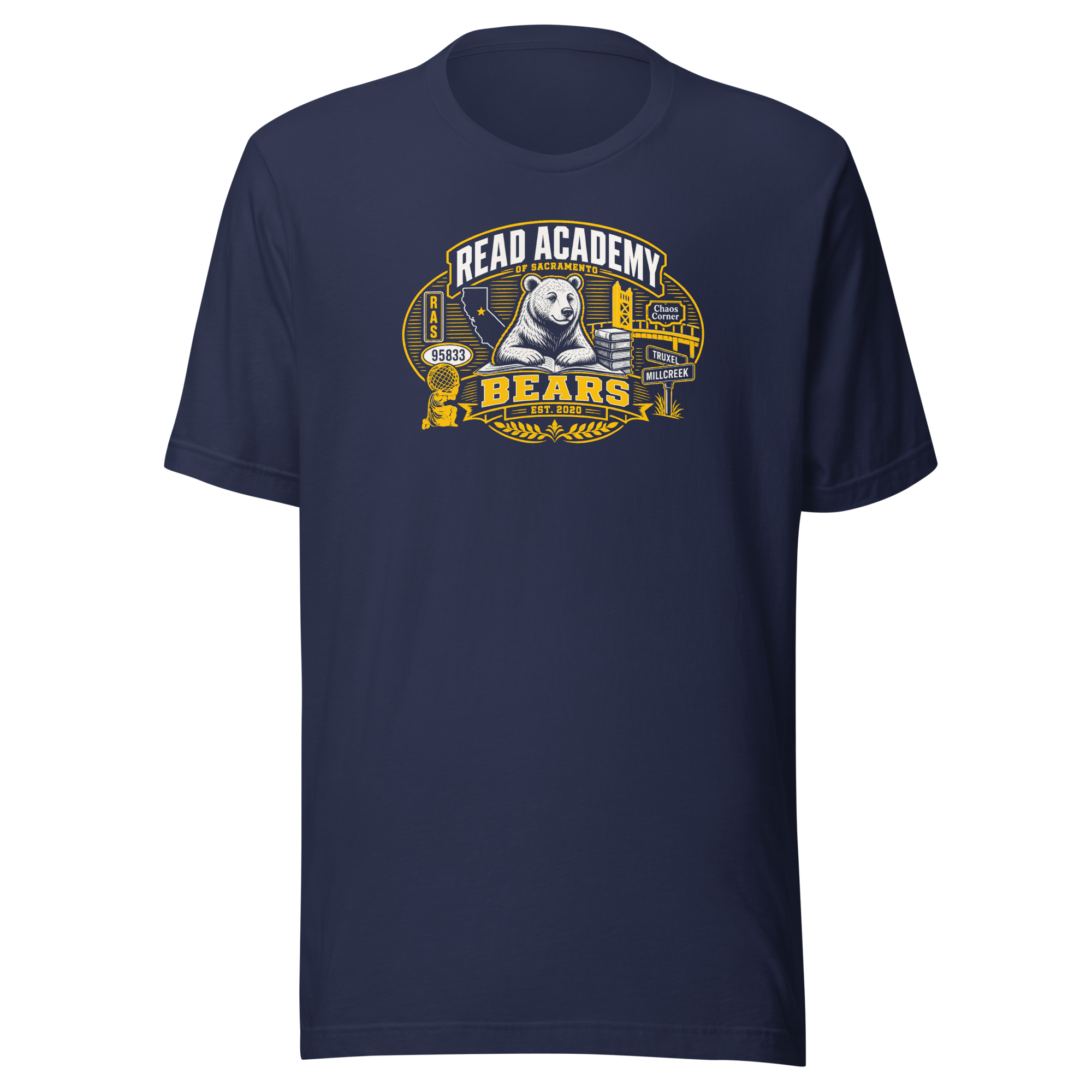 Chaos Bear Unisex T-Shirt - Image 3