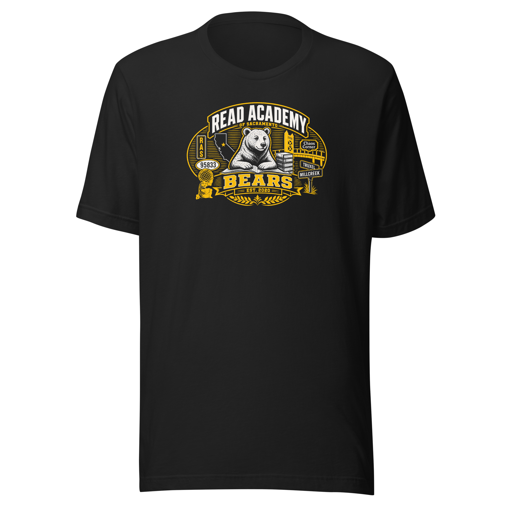 Chaos Bear Unisex T-Shirt - Image 2